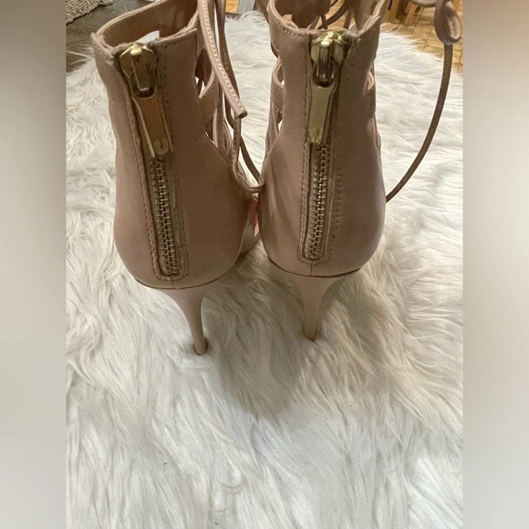 Charles Jourdan 💋 Lace-up Heels. ‎ Gently used and stunning!!! Size 8.5 - Picture 12 of 15